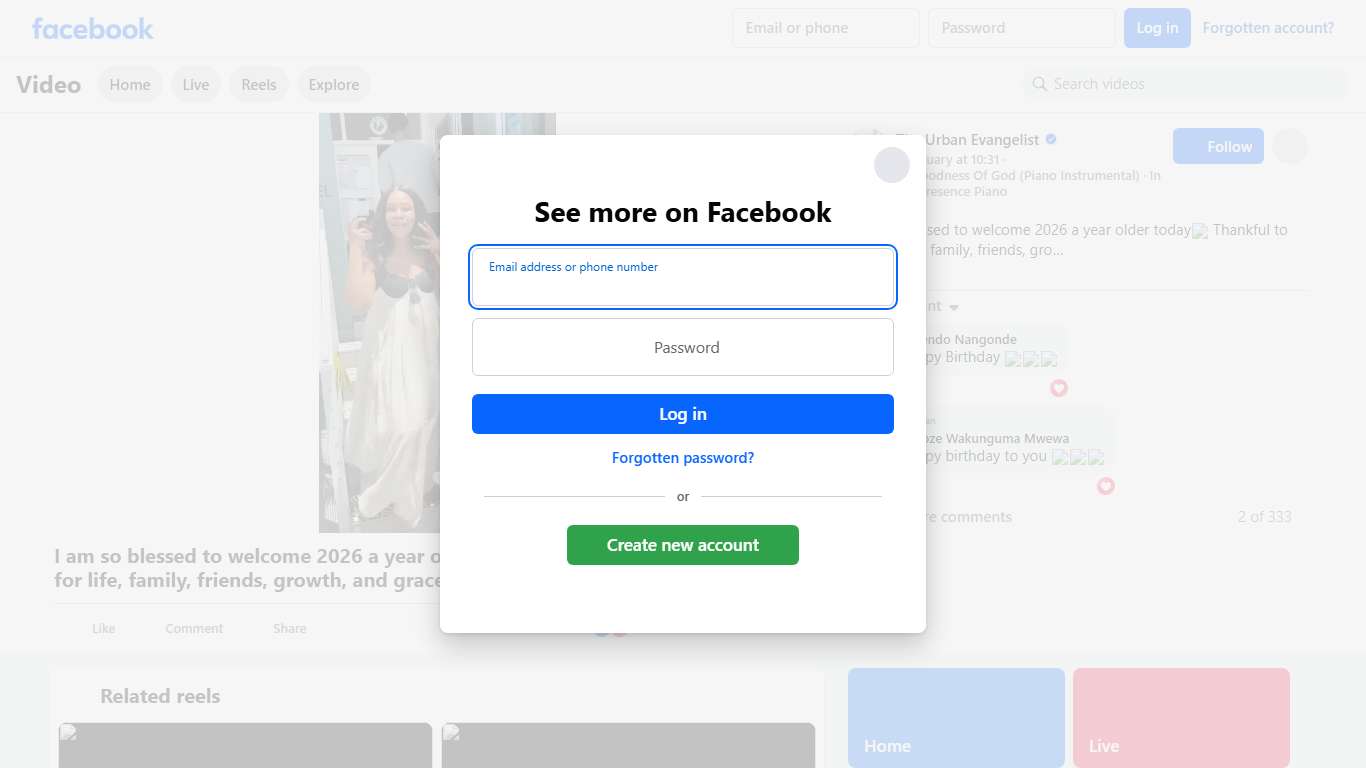 I am so blessed to welcome 2026 a year older today🙏🏾 Thankful to God for life, family, friends, growth, and grace… and to my husband for always making my birthday extra special ❤️ The Urban Evangelist Facebook